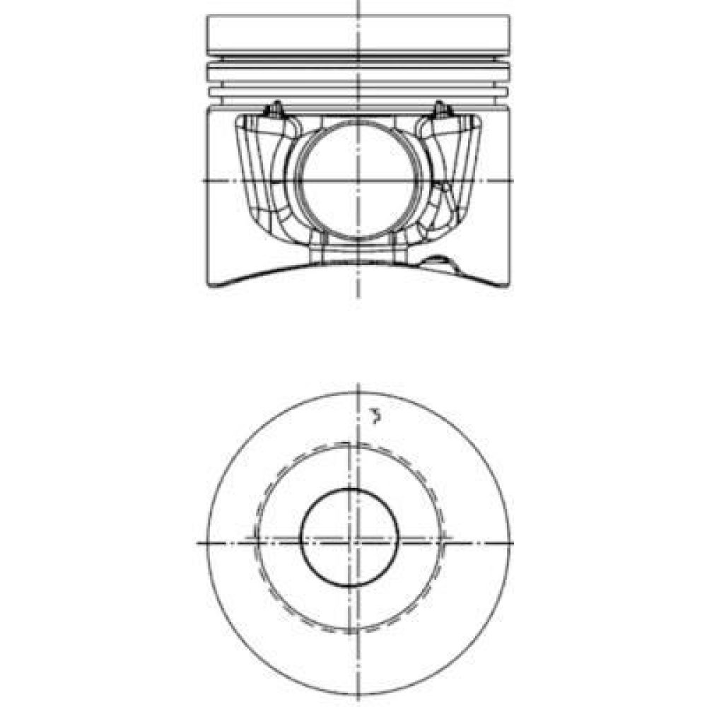 Piston KOLBENSCHMIDT 40289600