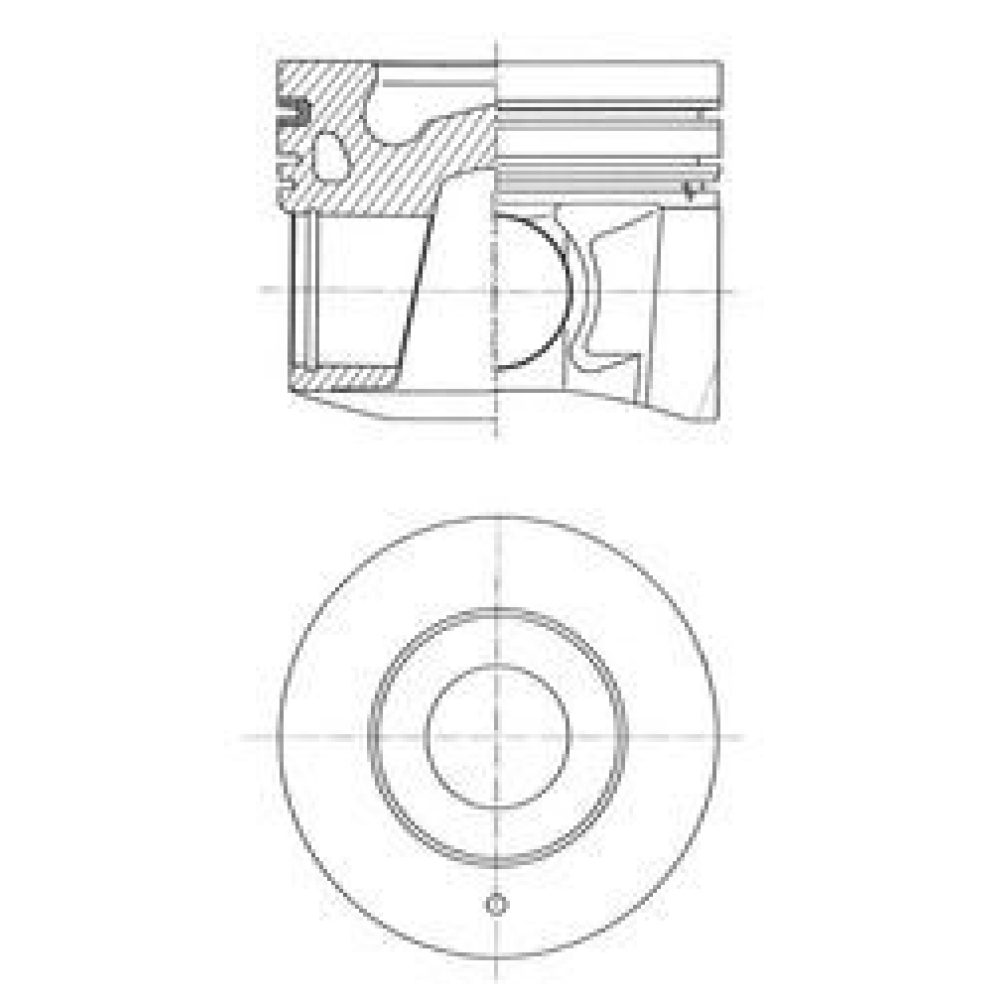 Piston KOLBENSCHMIDT 41644600