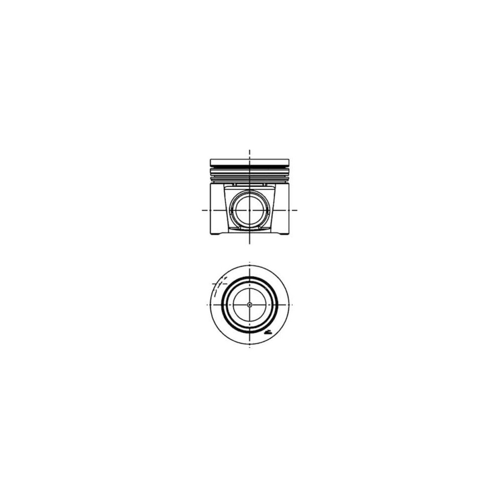Piston KOLBENSCHMIDT 41706620