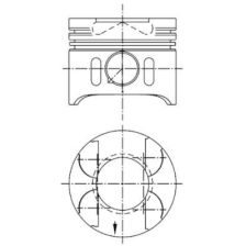Piston KOLBENSCHMIDT 97482600