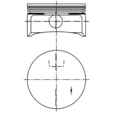 Piston KOLBENSCHMIDT 99741610