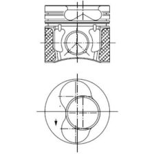 Piston KOLBENSCHMIDT 99851600