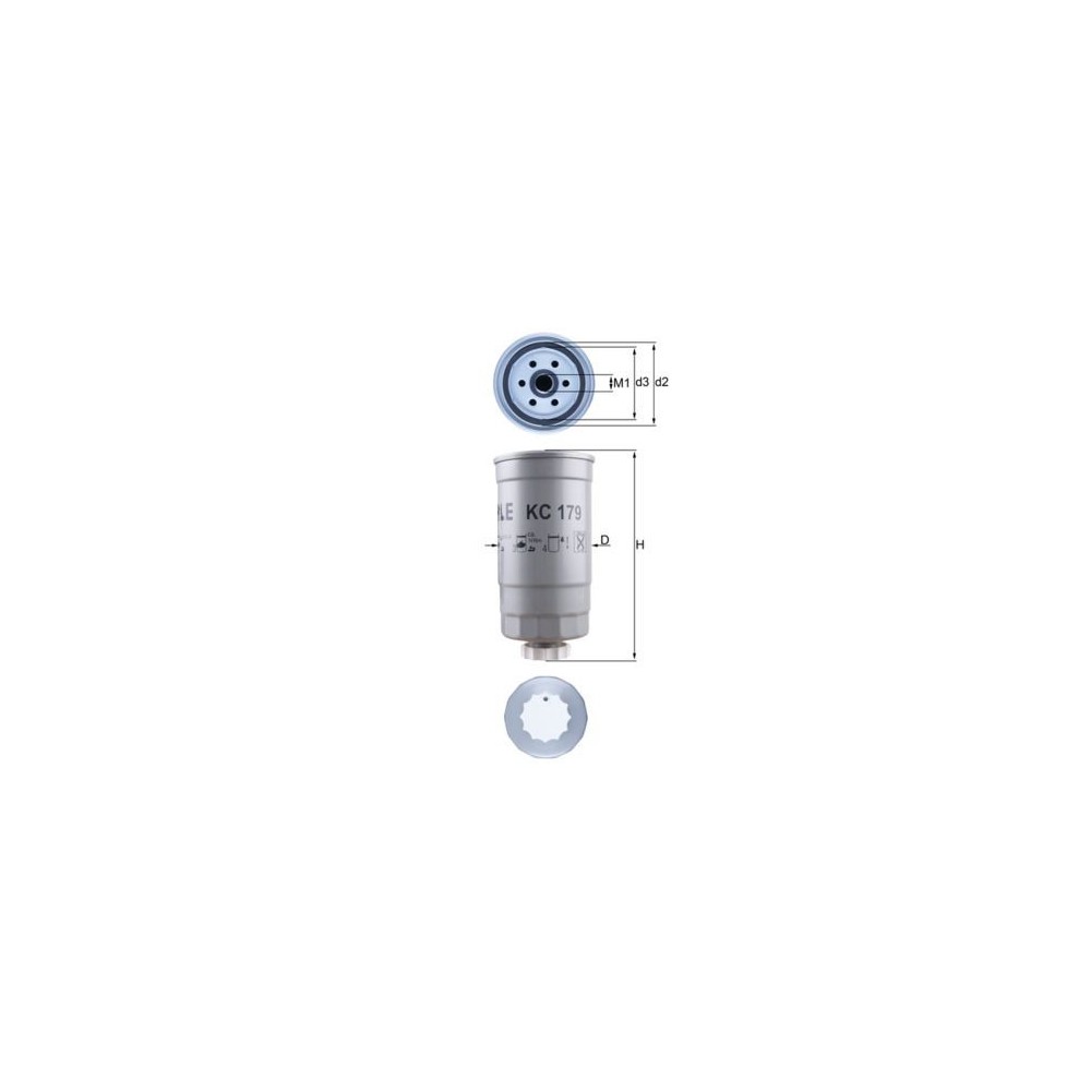 Fuel Filter KNECHT KC 179