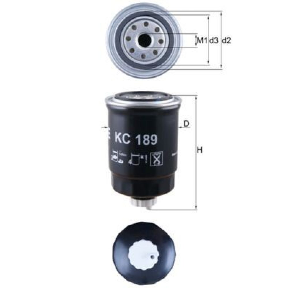 Fuel Filter KNECHT KC 189