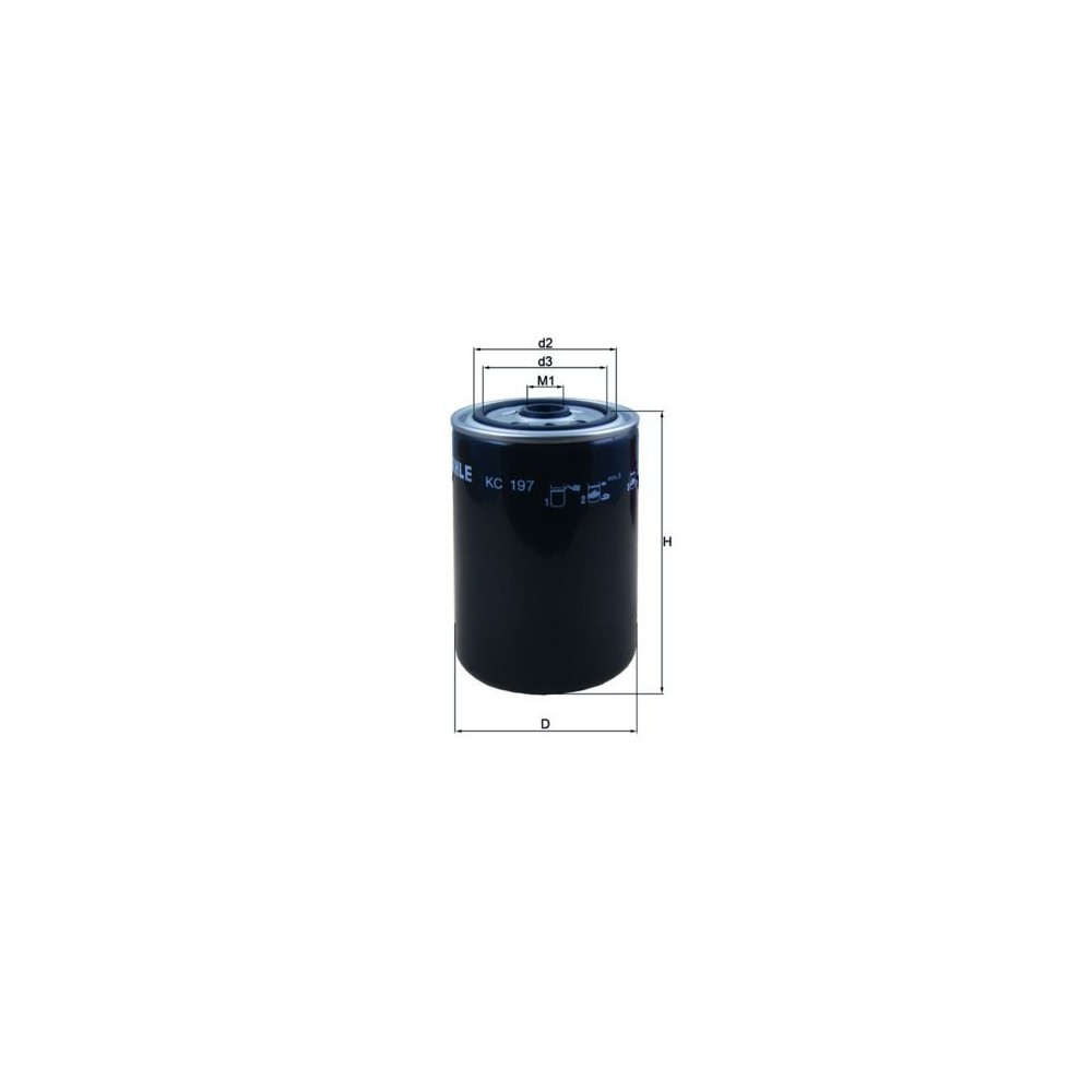 Fuel Filter KNECHT KC 197