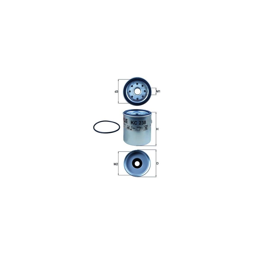 Fuel Filter KNECHT KC 238D