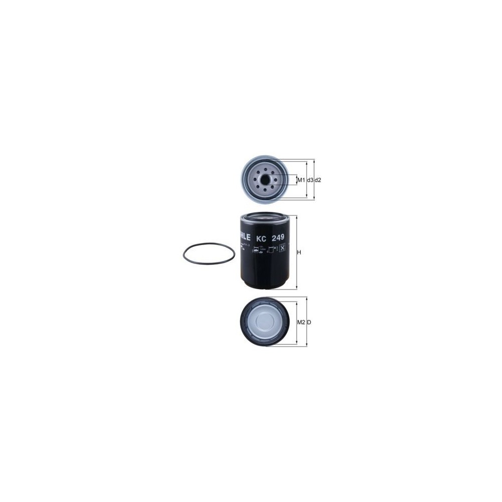 Fuel Filter KNECHT KC 249D