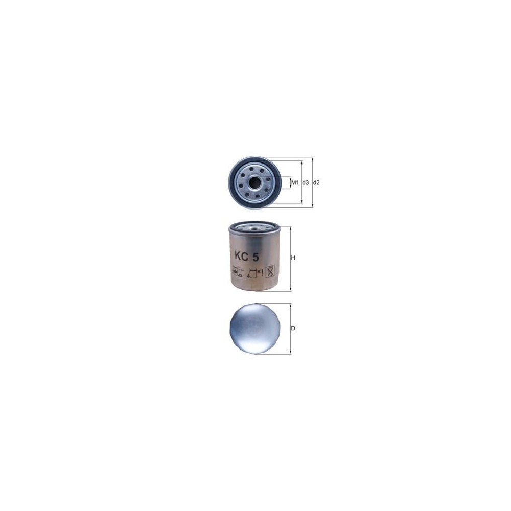 Fuel Filter KNECHT KC 5