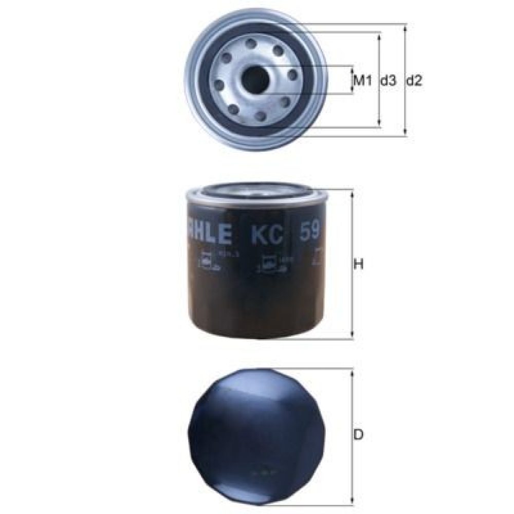 Fuel Filter KNECHT KC 59