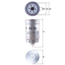 Fuel Filter KNECHT KC 80