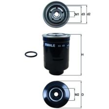Fuel Filter KNECHT KC 83D