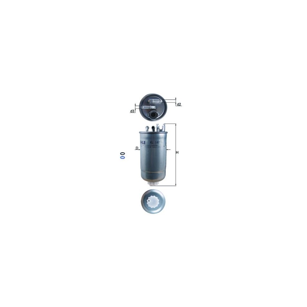 Fuel Filter KNECHT KL 147D