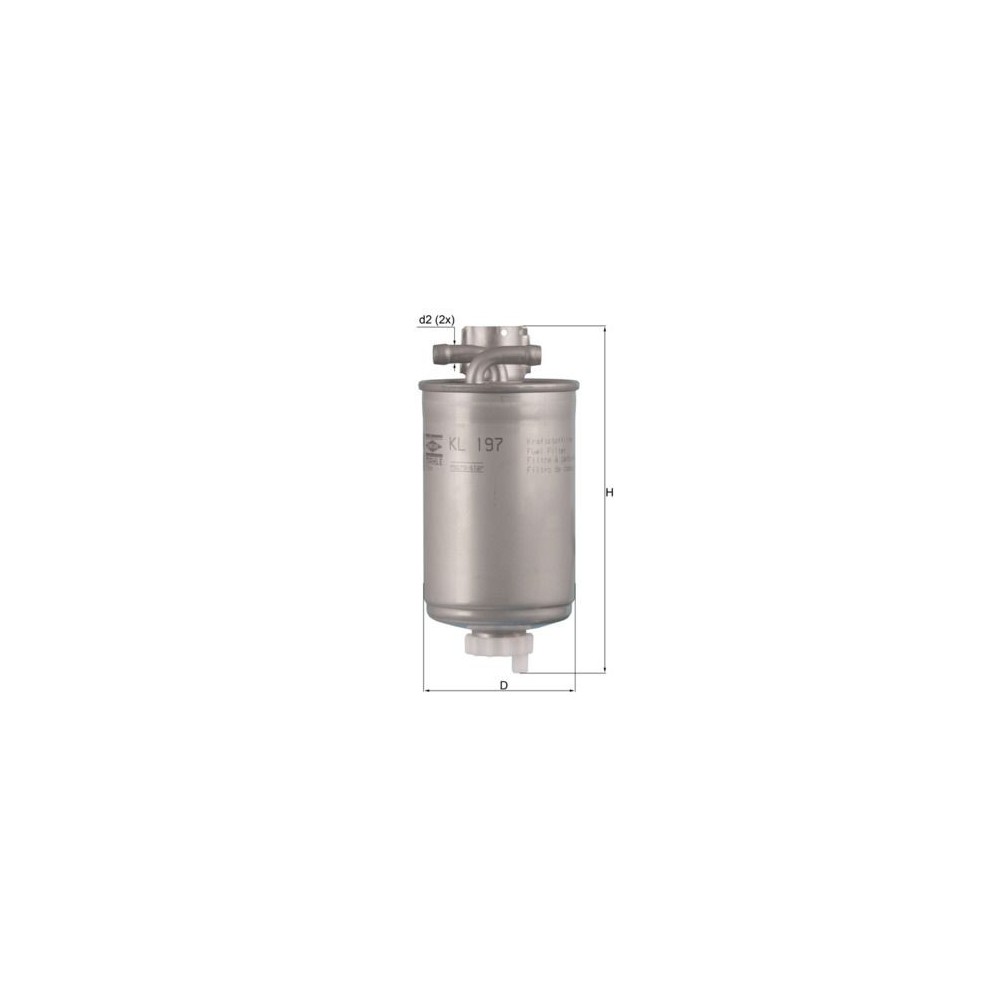 Fuel Filter KNECHT KL 197
