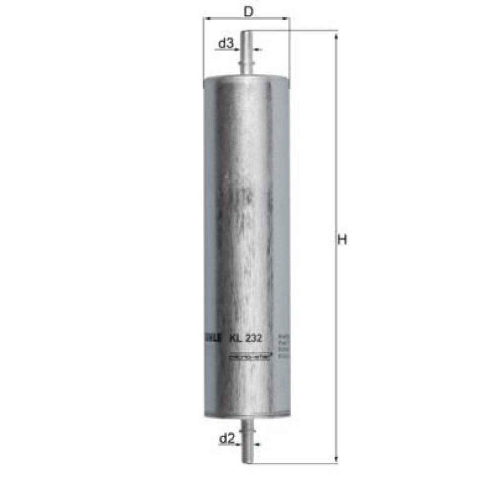 Fuel Filter KNECHT KL 232