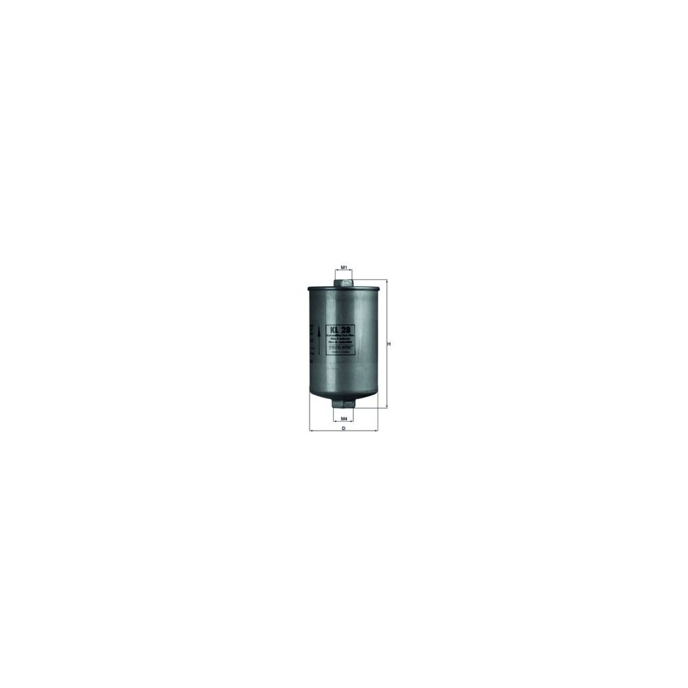 Fuel Filter KNECHT KL 28