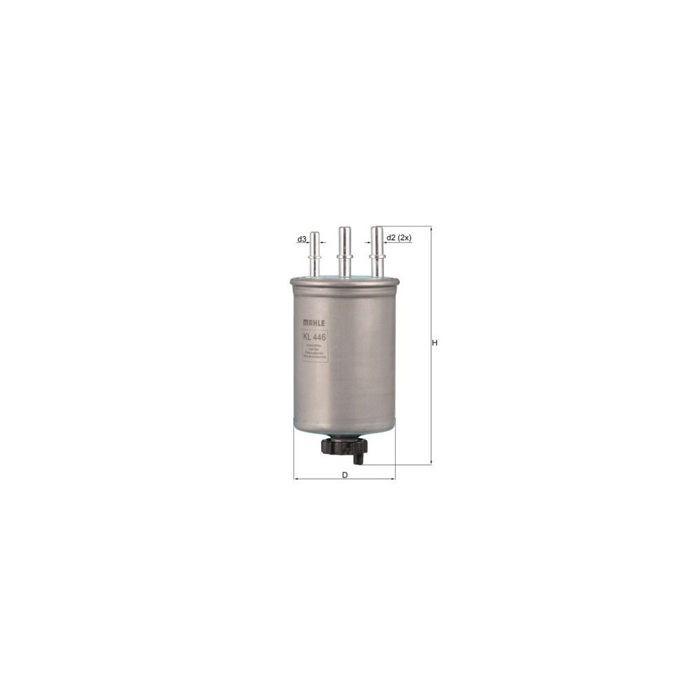 Fuel Filter KNECHT KL 446