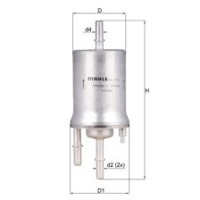 Fuel Filter KNECHT KL 572