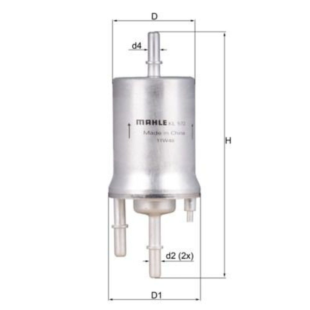 Fuel Filter KNECHT KL 572