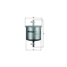 Fuel Filter KNECHT KL 61
