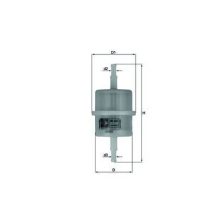 Fuel Filter KNECHT KL 63 OF