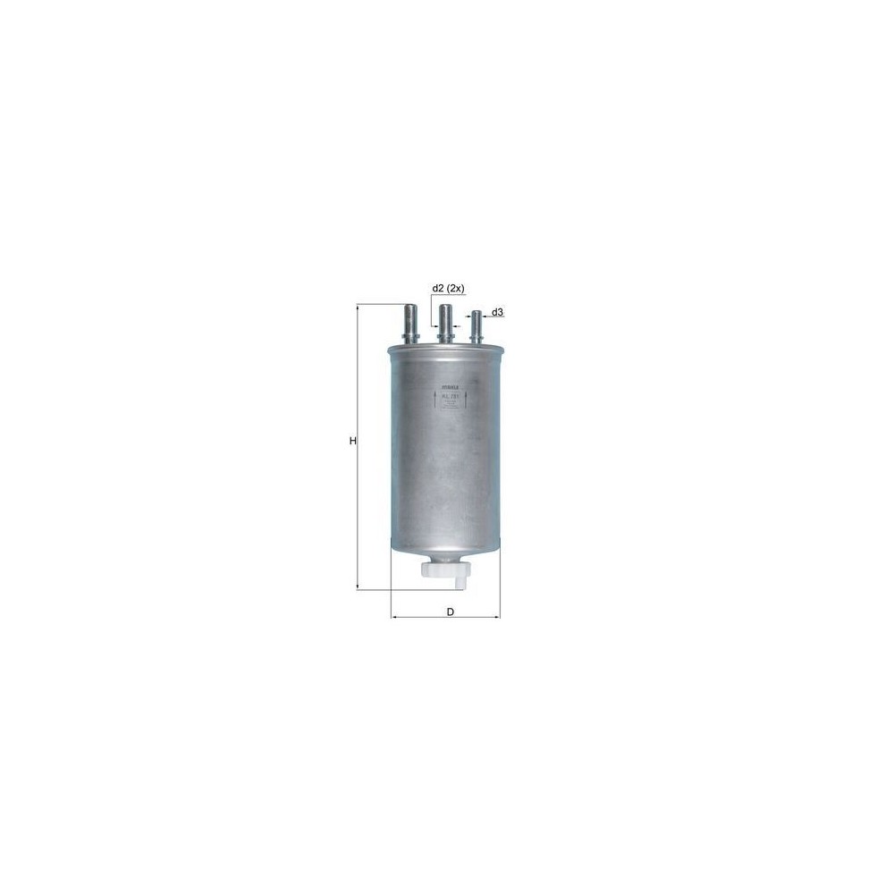 Fuel Filter KNECHT KL 781