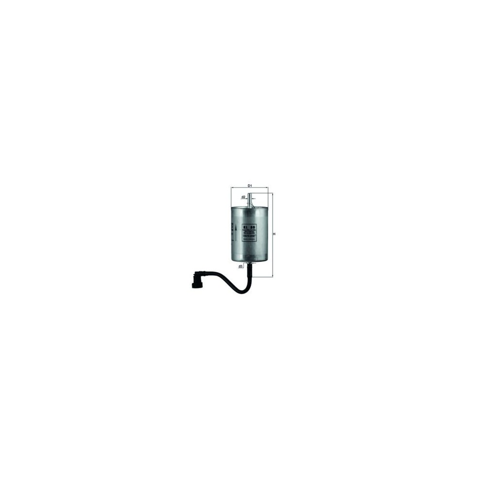 Fuel Filter KNECHT KL 80