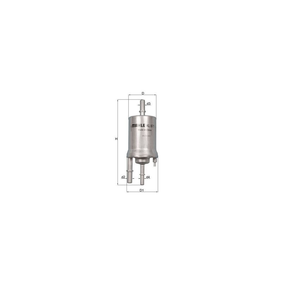 Fuel Filter KNECHT KL 871
