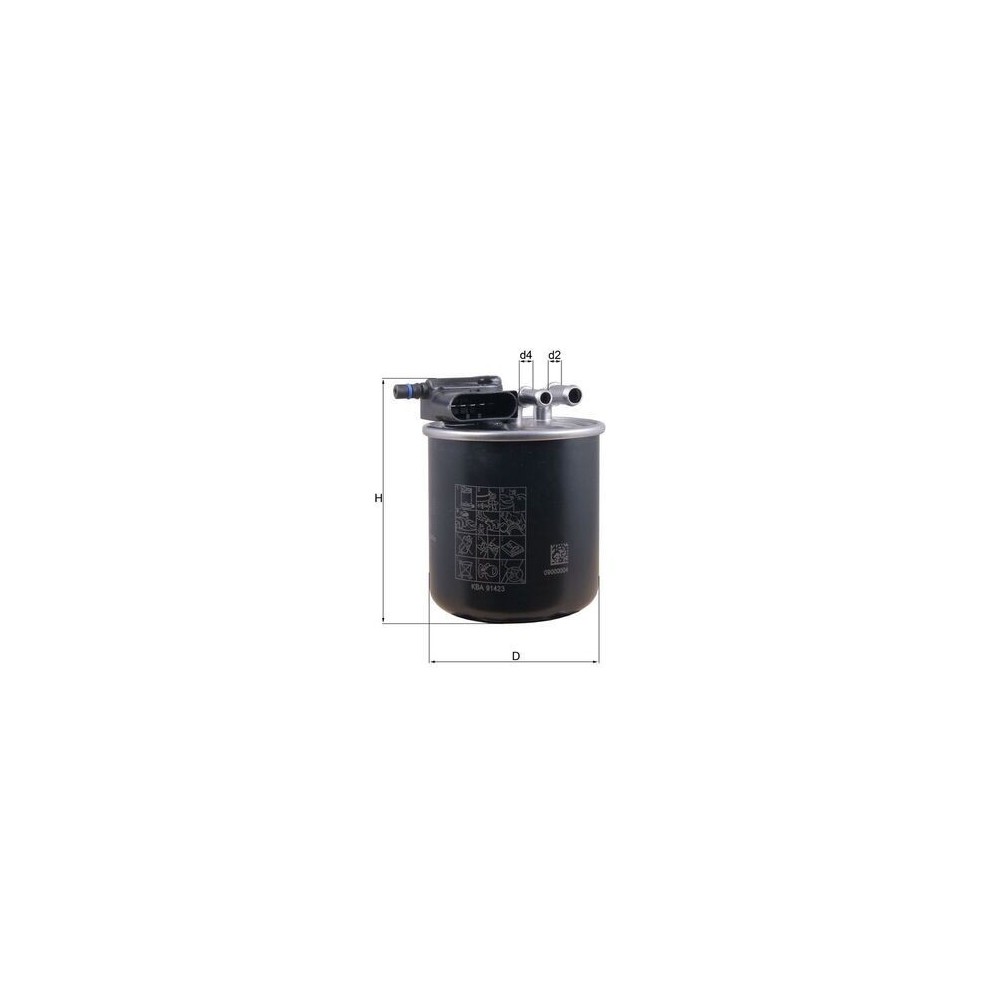 Fuel Filter KNECHT KL 949
