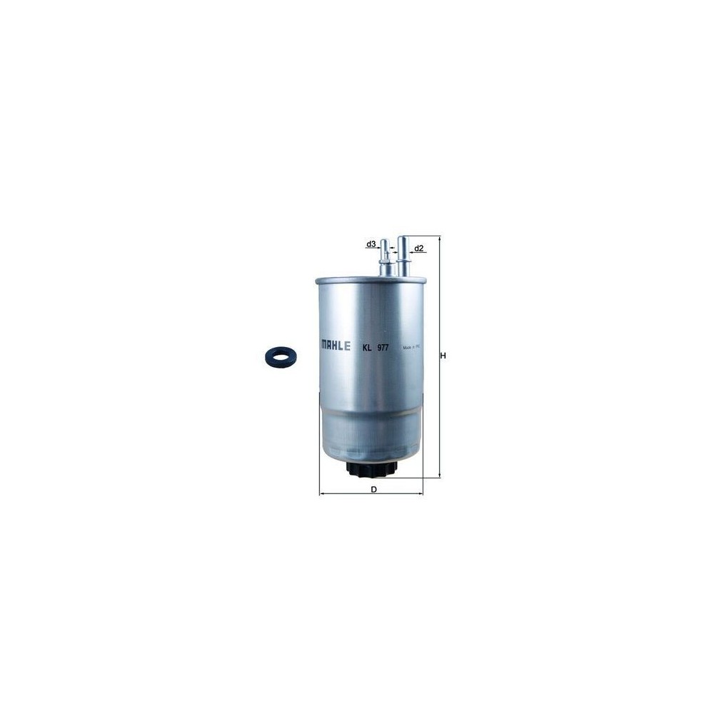 Fuel Filter KNECHT KL 977D