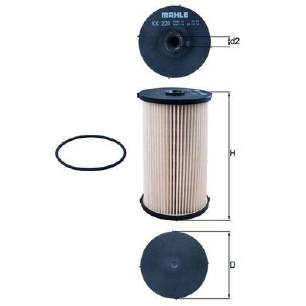Fuel Filter KNECHT KX 220D