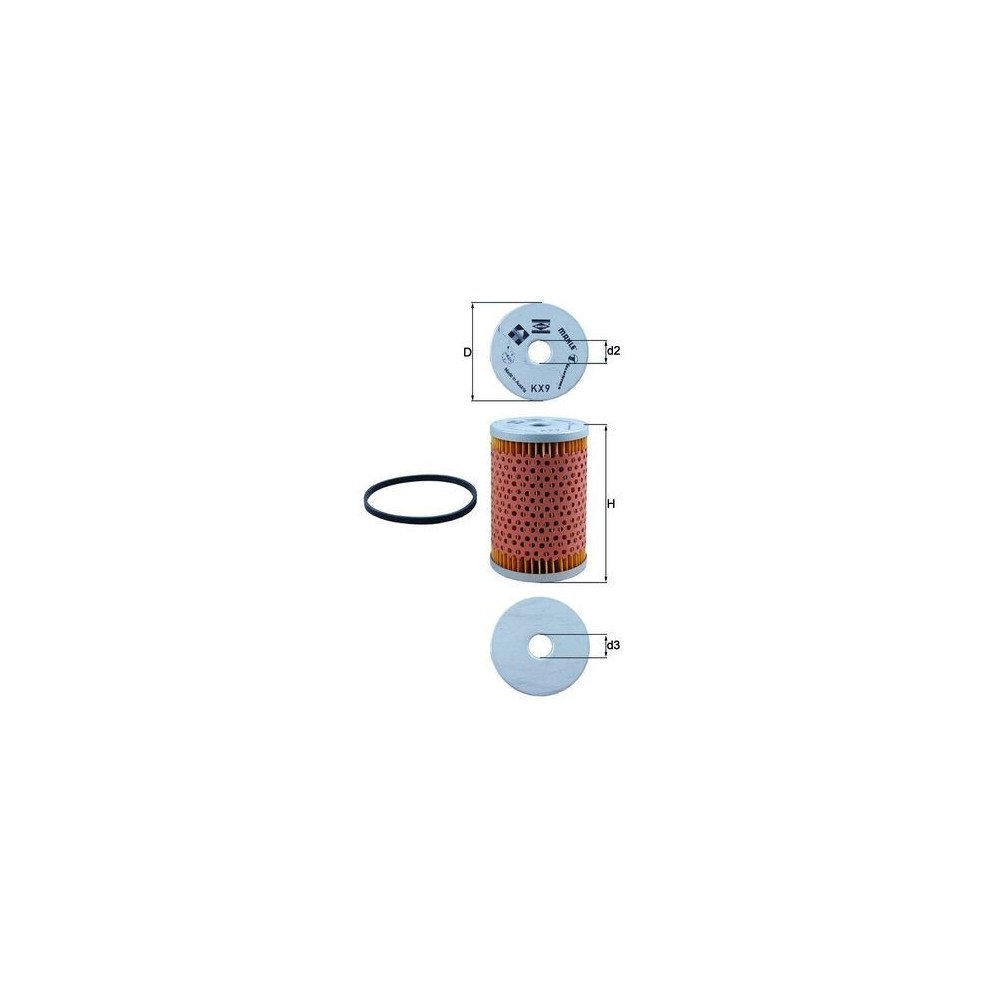 Fuel Filter KNECHT KX 9D