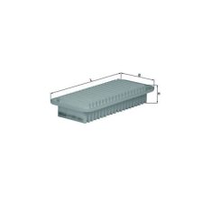 Air Filter KNECHT LX 1001