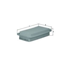 Air Filter KNECHT LX 1002