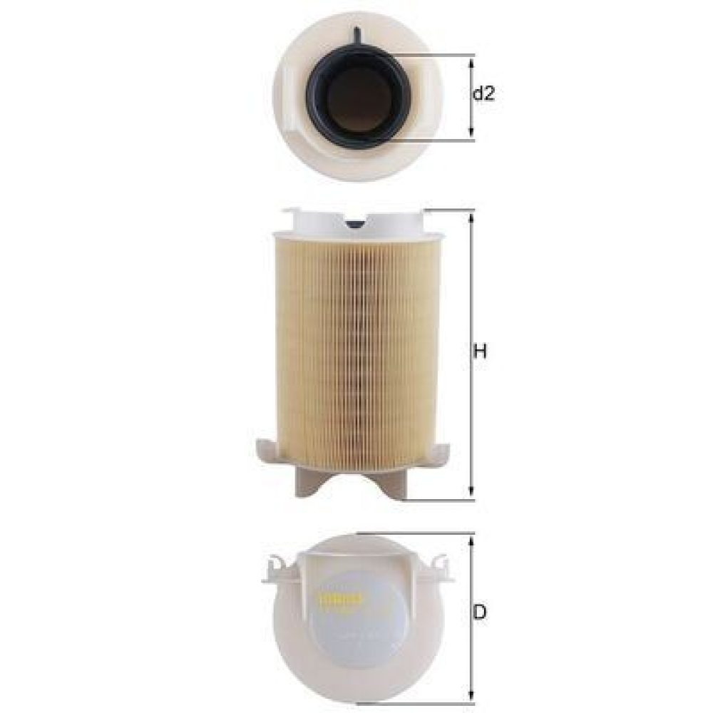 Air Filter KNECHT LX 1566