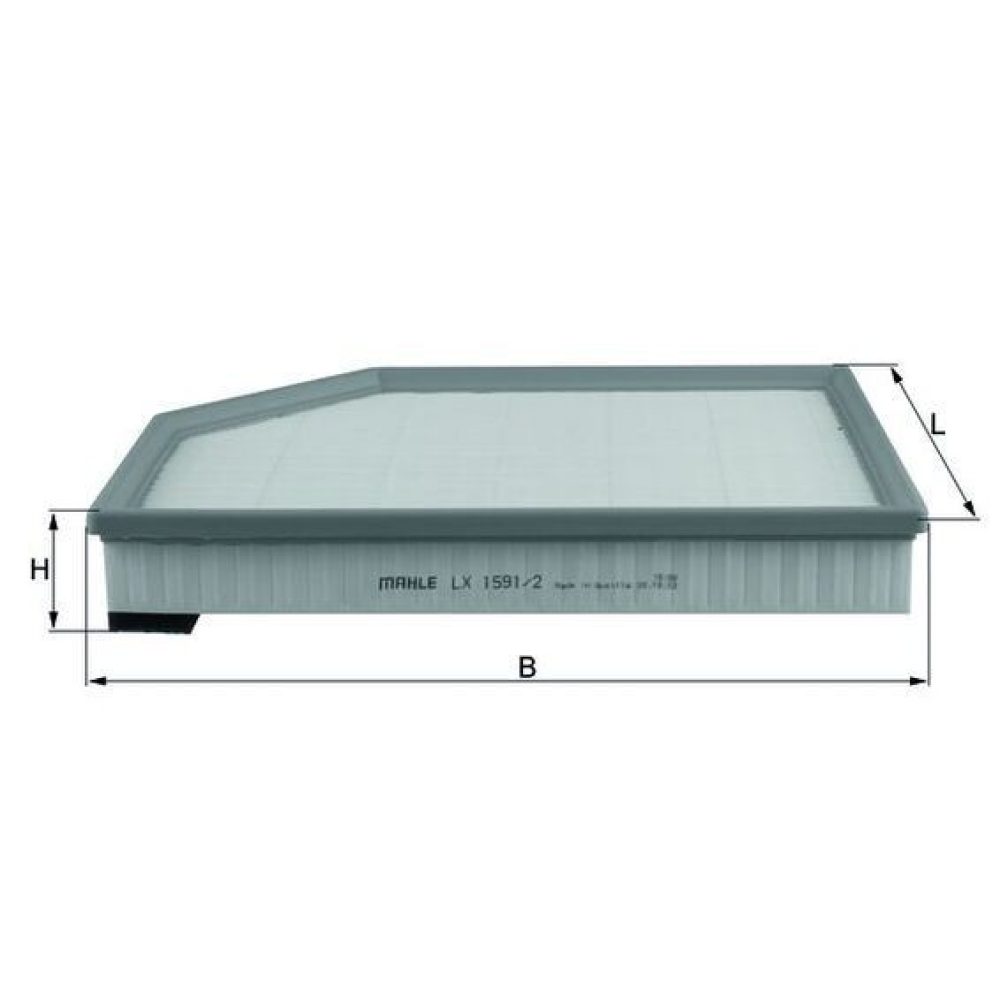 Air Filter KNECHT LX 1591/2