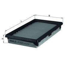 Air Filter KNECHT LX 1631