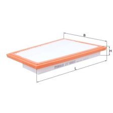 Air Filter KNECHT LX 1850/2