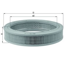 Air Filter KNECHT LX 208