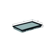 Air Filter KNECHT LX 307