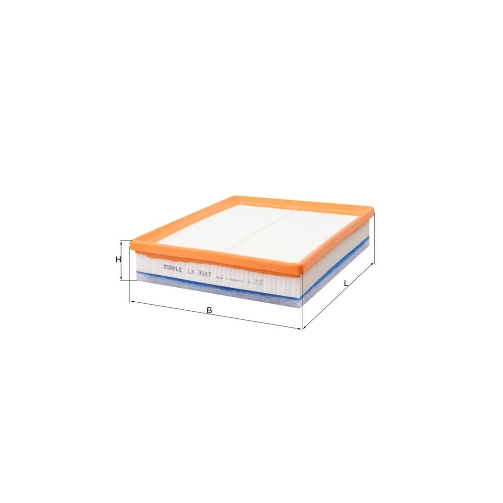 Air Filter KNECHT LX 3987