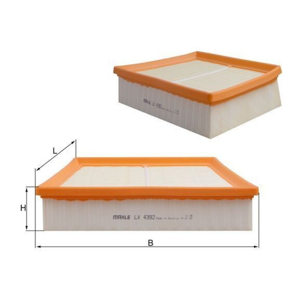 Air Filter KNECHT LX 4392