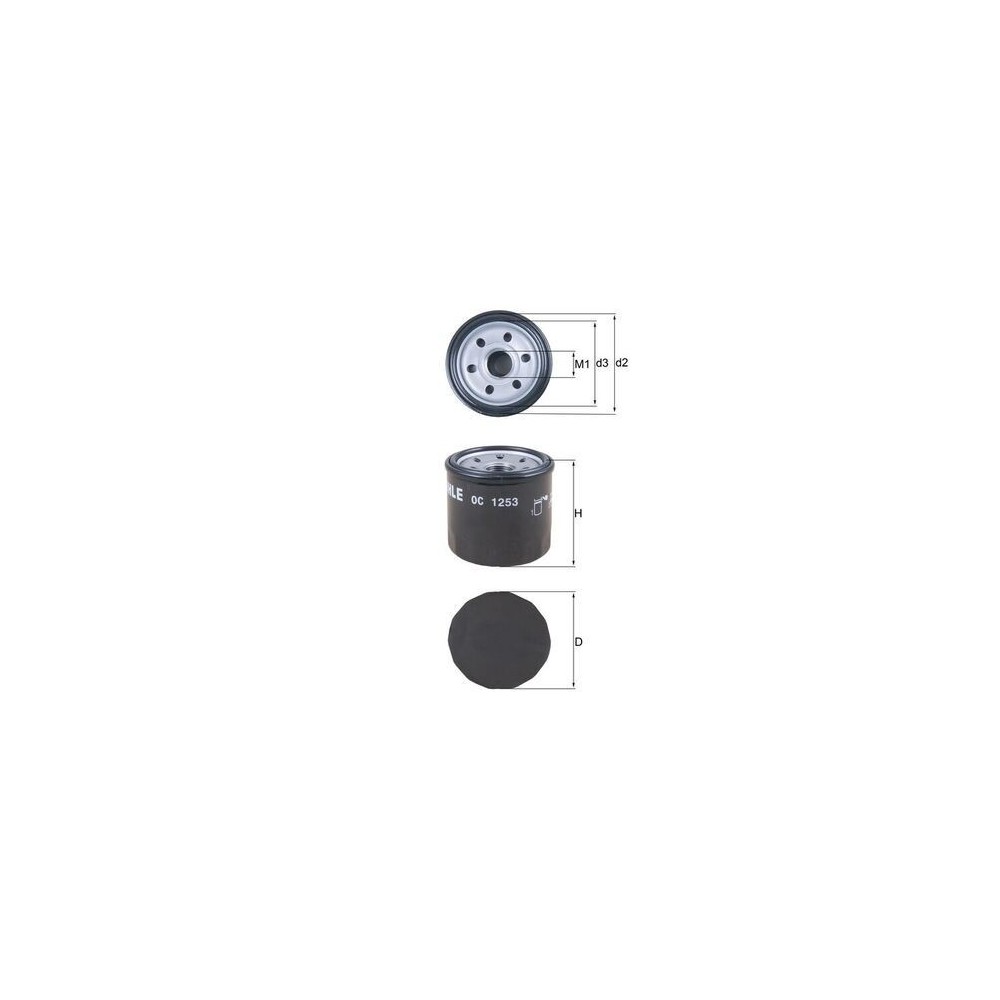 Oil Filter KNECHT OC 1253