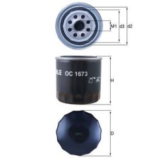 Oil Filter KNECHT OC 1673