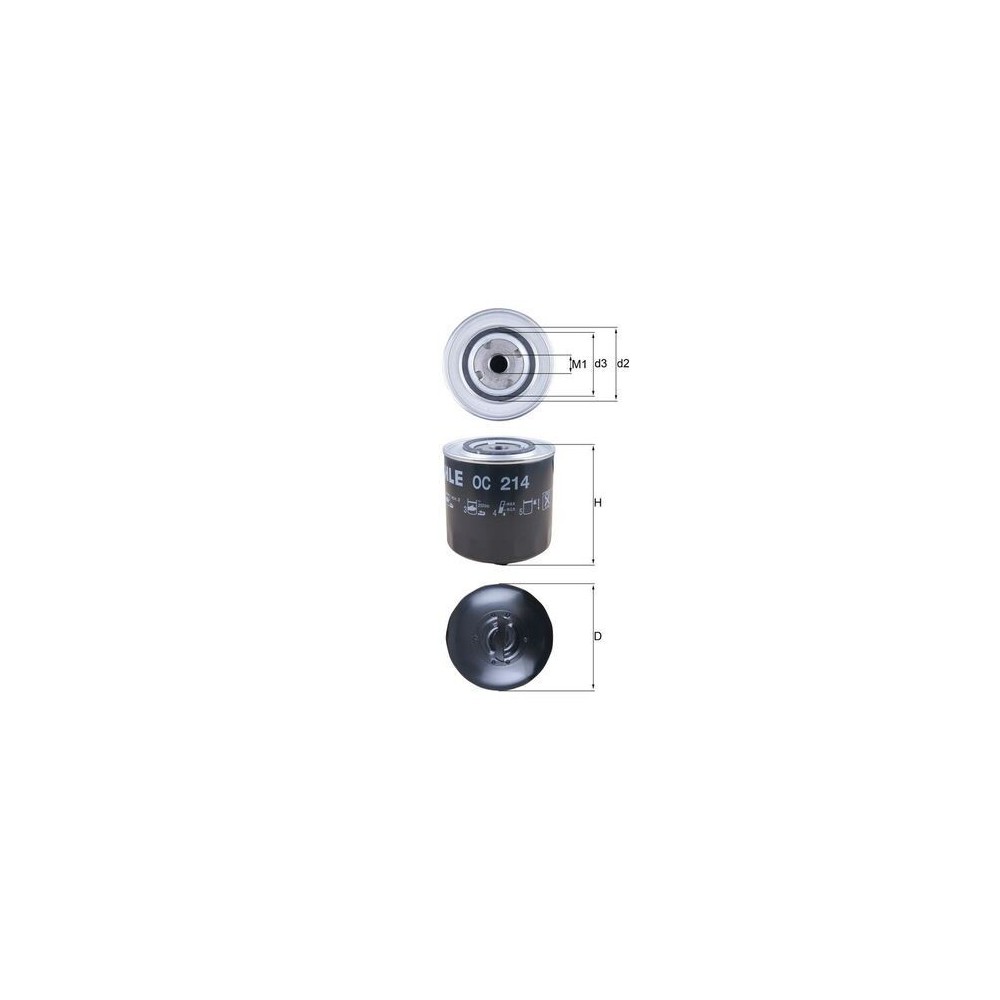 Oil Filter KNECHT OC 214