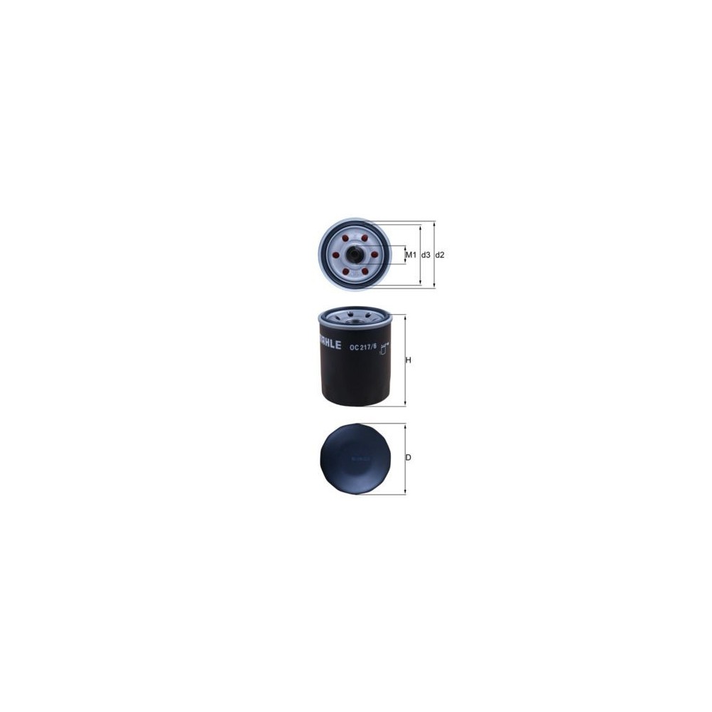Oil Filter KNECHT OC 217/6