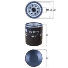 Oil Filter KNECHT OC 237/1