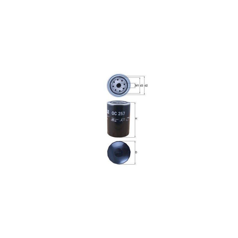 Oil Filter KNECHT OC 257