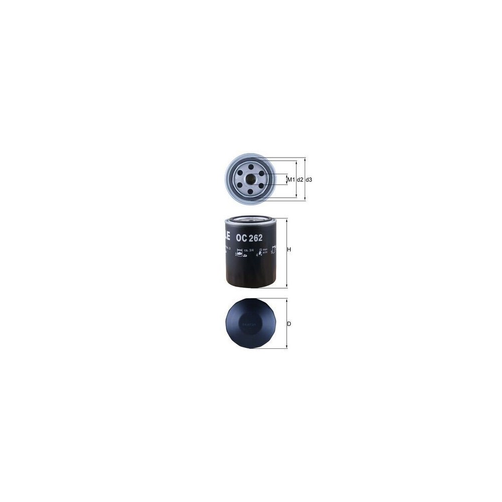 Oil Filter KNECHT OC 262