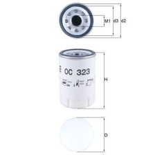 Oil Filter KNECHT OC 323
