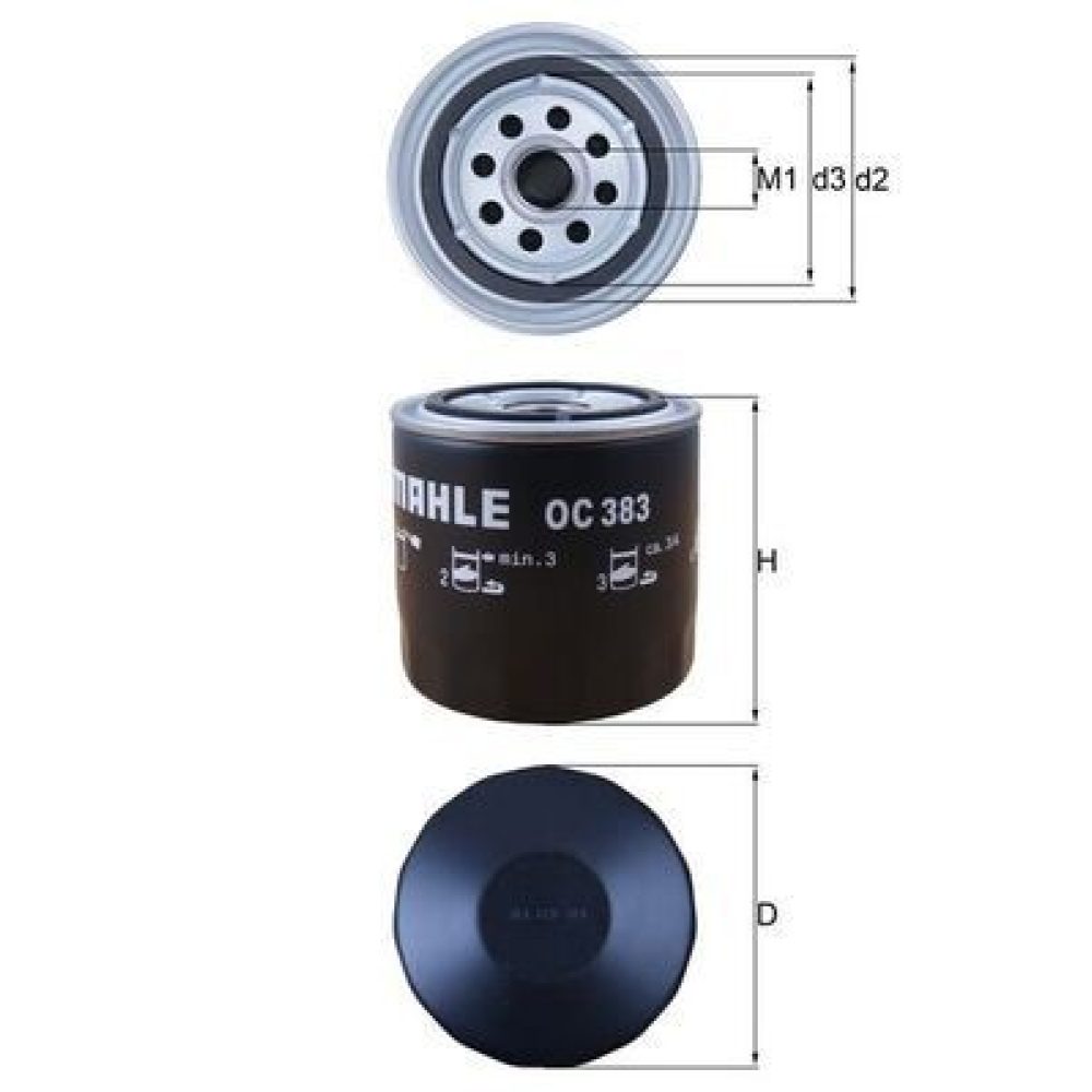 Oil Filter KNECHT OC 383